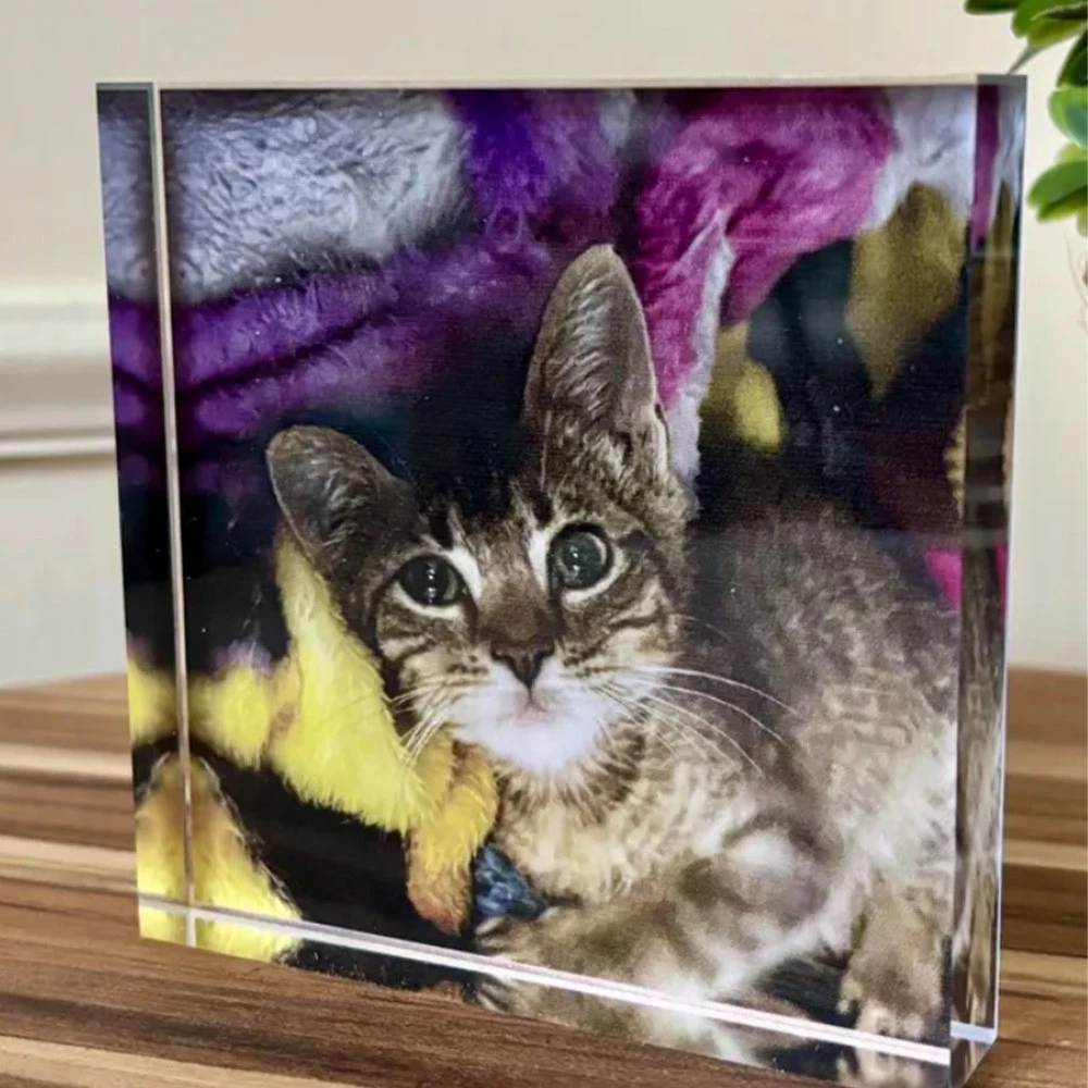 UV Printing Acrylic Photo Block high quality